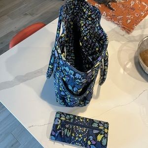 Vera Bradley purse and matching wallet